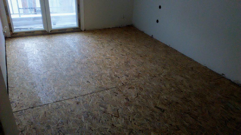 Ημιμασίφ Προβερνικωμένο Δάπεδο - Τοποθέτηση σε οικία στη Θεσσαλονίκη