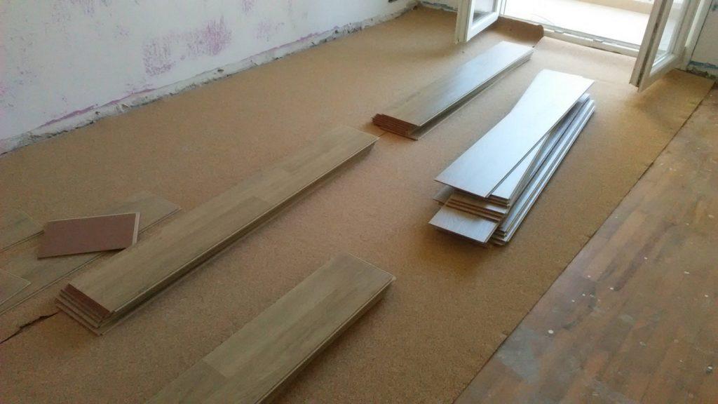 Laminate Πάτωμα σε οικία στους Αμπελόκηπους Θεσσαλονίκης