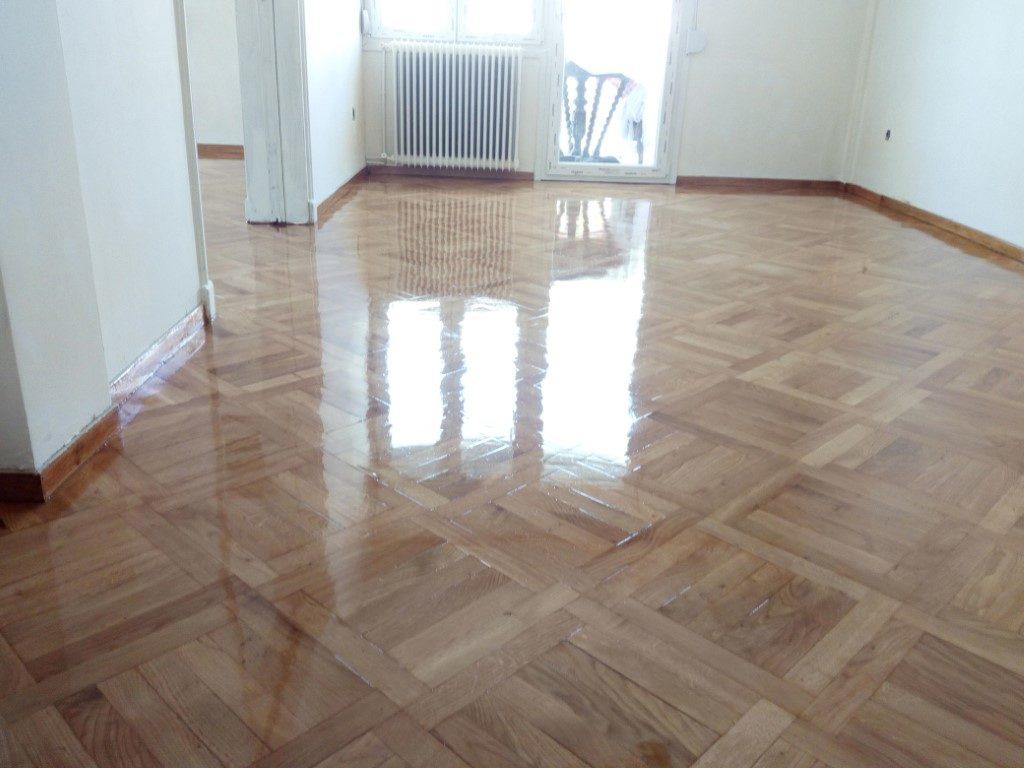 συντήρηση δαπέδου δρυός στη θεσσαλονίκη