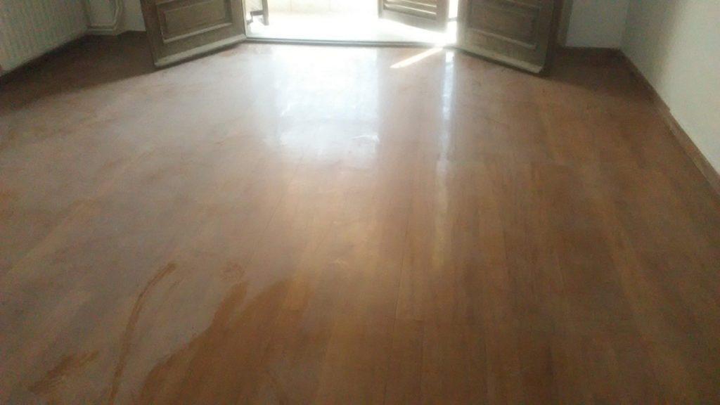 Φρεσκάρισμα Καρφωτού Πατώματος στα Κωνσταντινουπολήτικα (πριν & μετά)