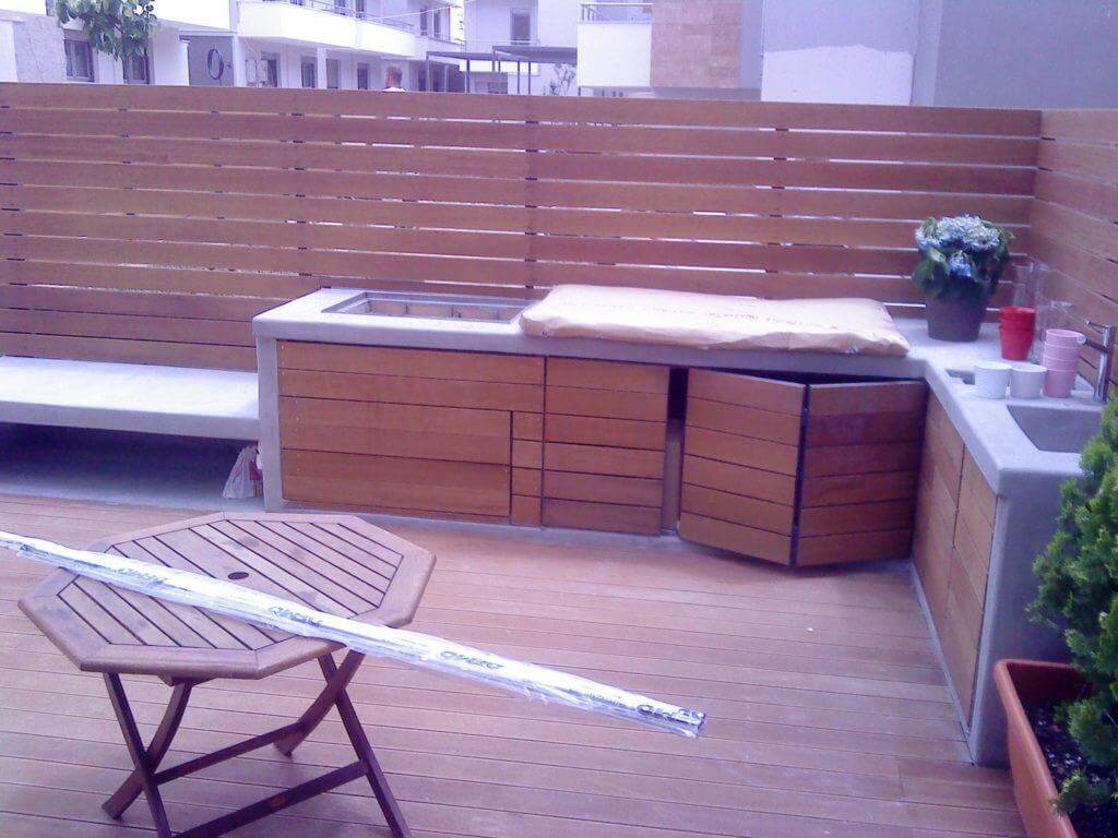 Κατασκευή πατώματος και φράχτη - Θέρμη Θεσσαλονίκης 2