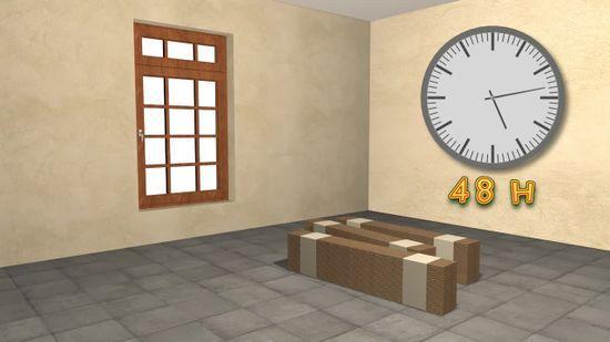 σαράντα οκτώ ώρες εγκλιματισμός πριν την τοποθέτηση